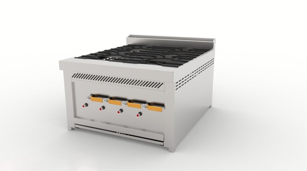 Four Open Burner Table Top